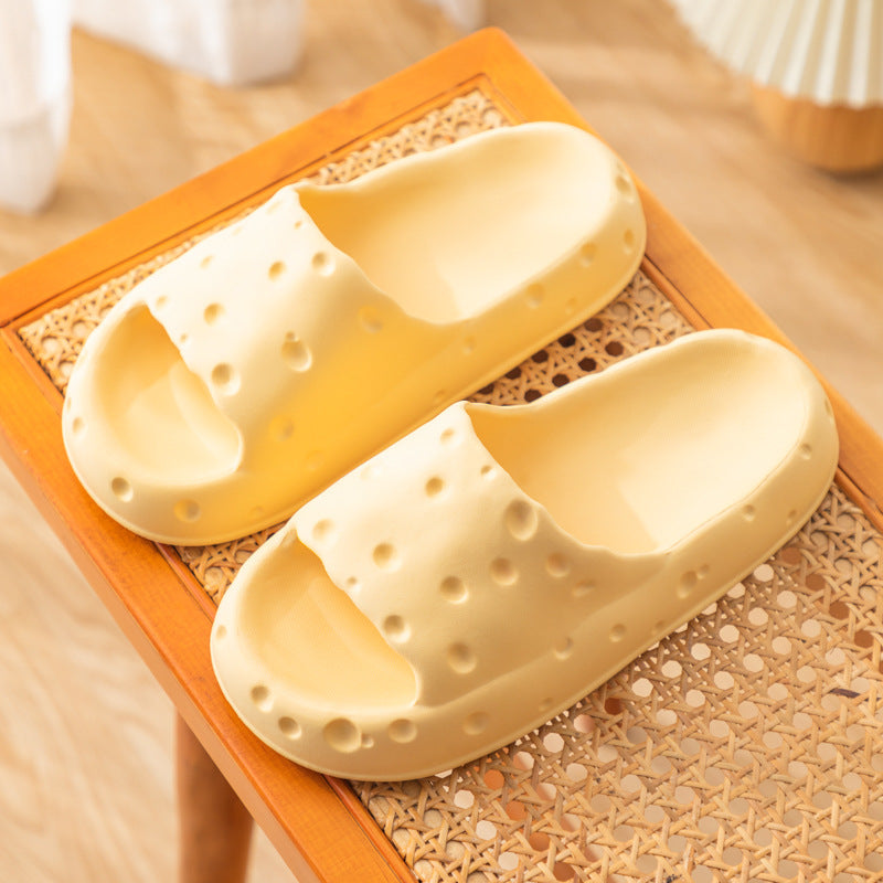 Cheese Cloud Soft Non-slip Sandals House Slippers Dog Chew Toys