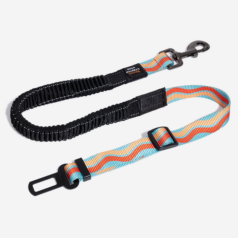 Colourful Buffer Adjustable Dog Car Seat Belt