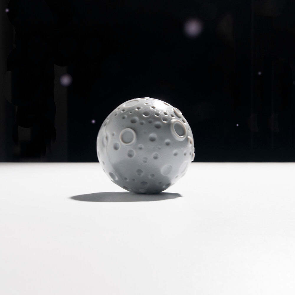 A slow feeder ball on the floor