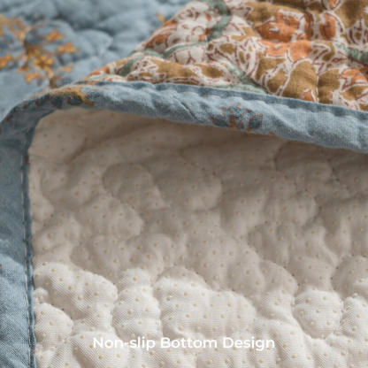 European Floral Cotton Furniture Protector Non-slip Sofa Cover