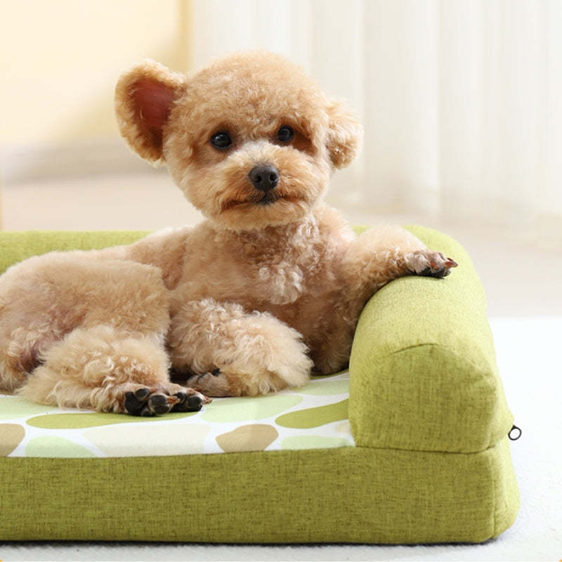 Full Support Cosy Orthopedic Bolster Dog Sofa Bed