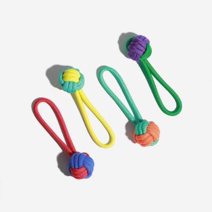 Knots Rope Tug Dog Toy - Colour Clash