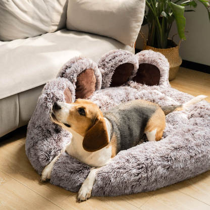 Dog Bed - Fuzzy Paw