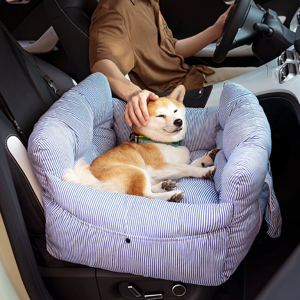 Portable Leisure Outing Pet Booster Dog Car Seat Bed