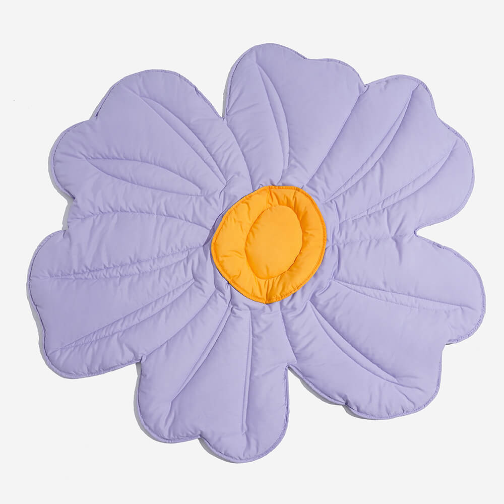 Super Large Flower Shape Human Mat Dog Blanket