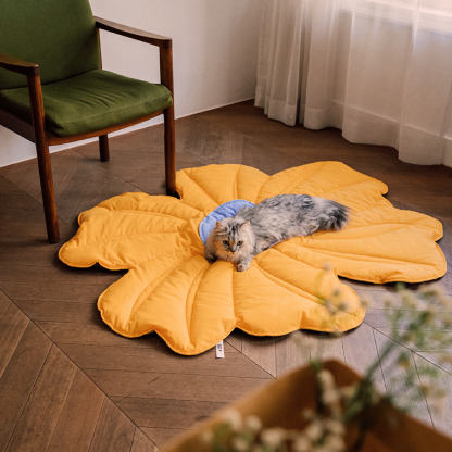 Super Large Flower Shape Human Mat Dog Blanket