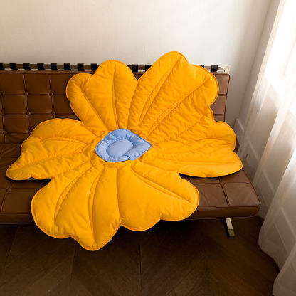 Super Large Flower Shape Human Mat Dog Blanket
