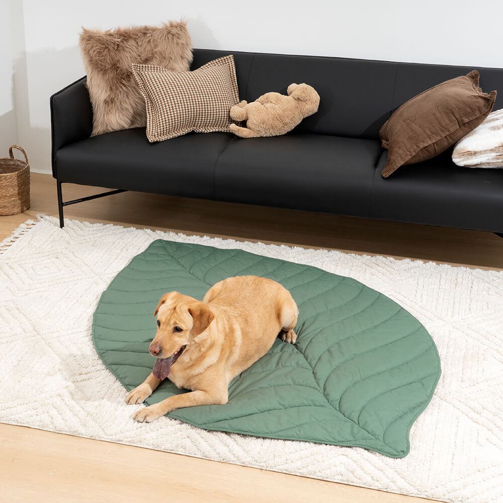 Calming Dog Blanket - Leaf Shape