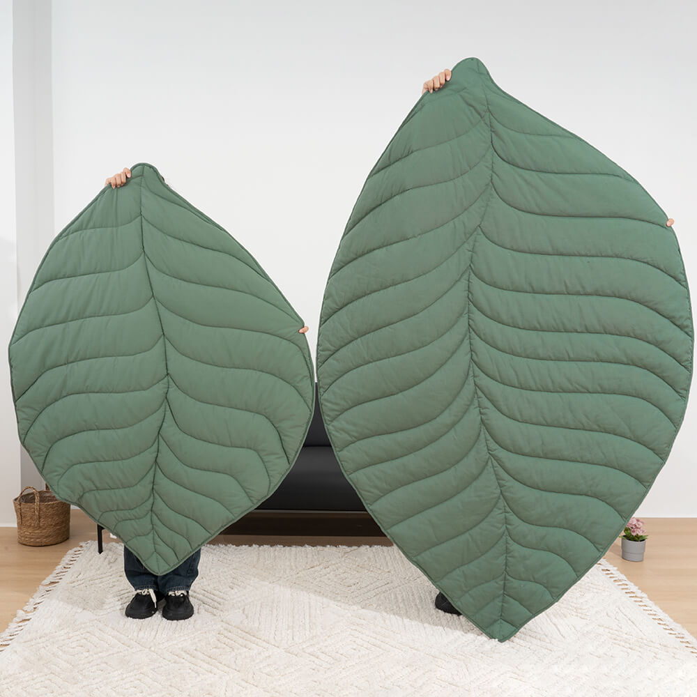 Calming Dog Blanket - Leaf Shape