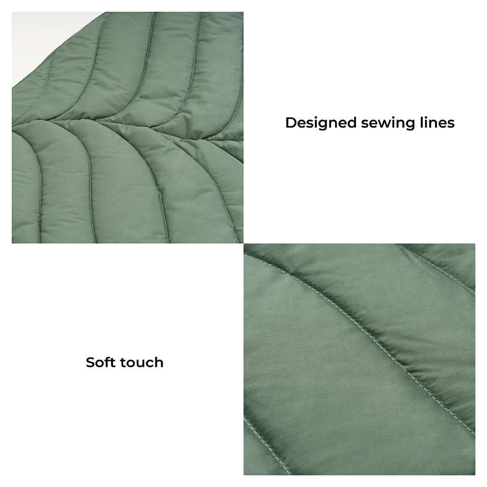 Super Large High Quality Leaf Shape Human Mat Dog Blanket