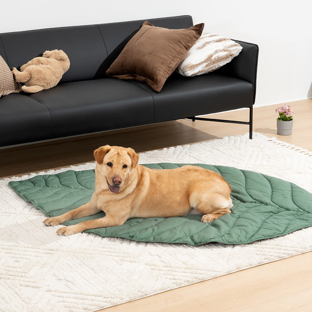 Super Large High Quality Leaf Shape Human Mat Dog Blanket