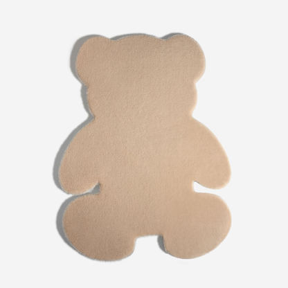 Teddy Bear Shaped Fluffy Pet Mat