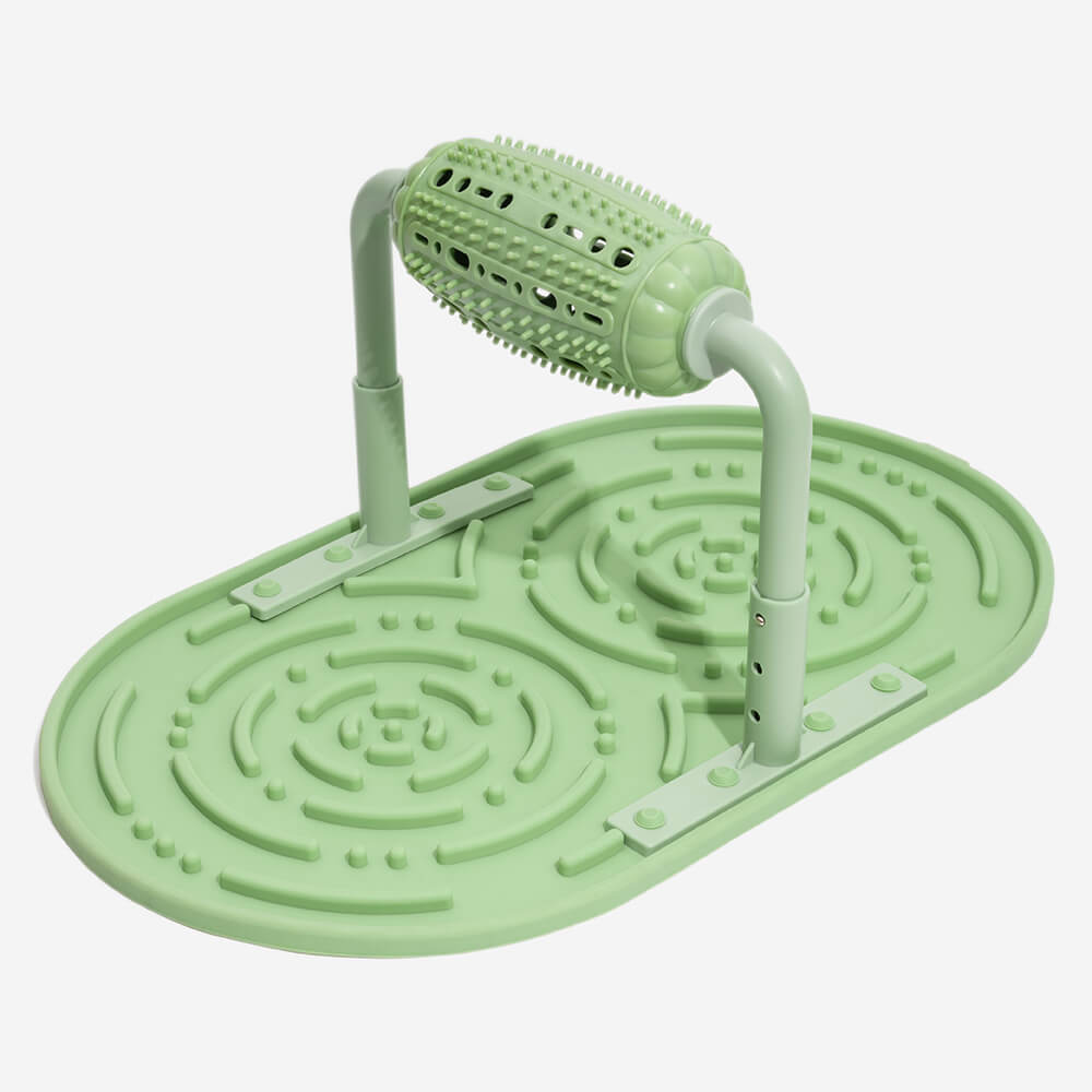 Upgraded Roller Leaky Dog Toy Slow Feeder Mat