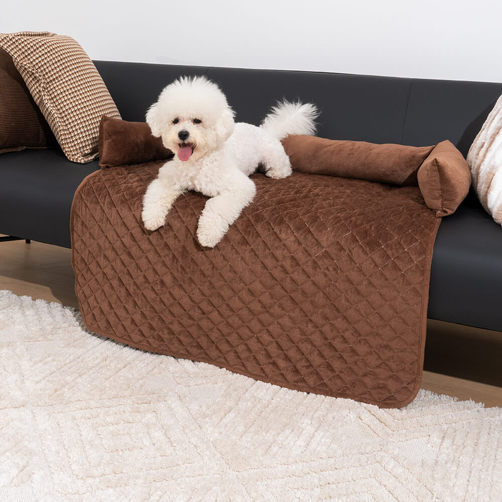 Waterproof Calming Furniture Protector Dog Bed Sofa Cover FunnyFuzzyUK