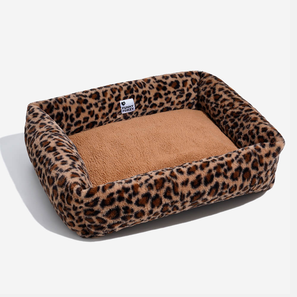 Leopard sale dog bed