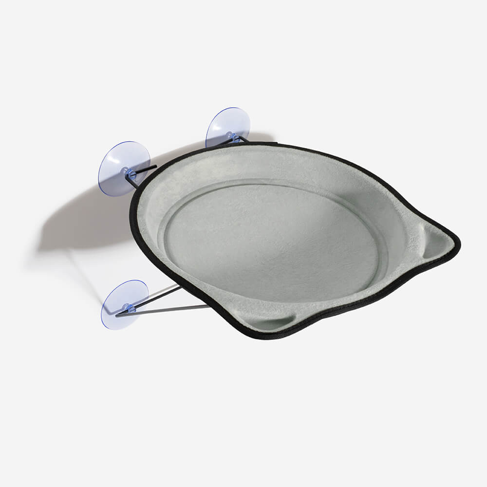 Cat bed clearance suction cup window