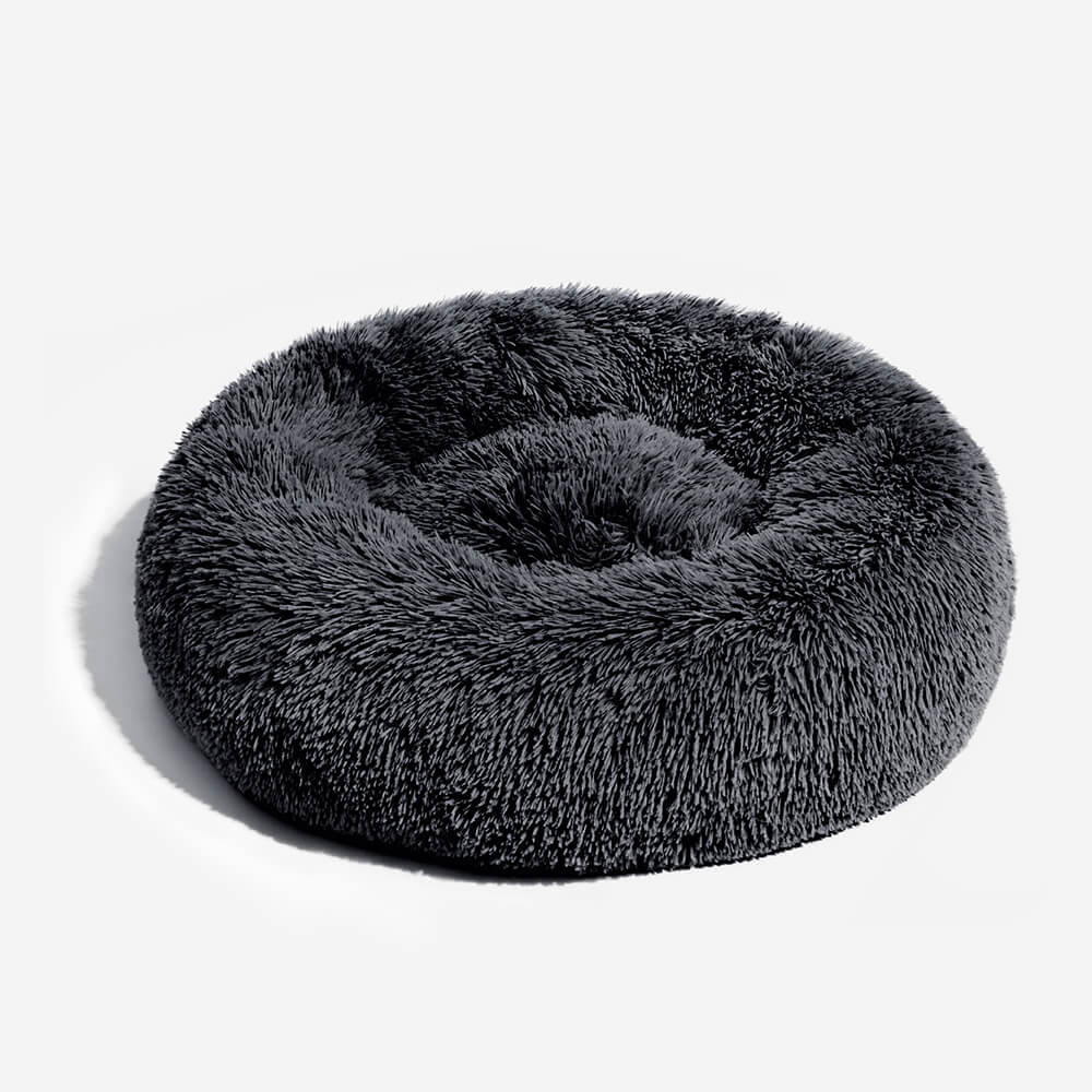 Dog Bed - Fuzzy Round