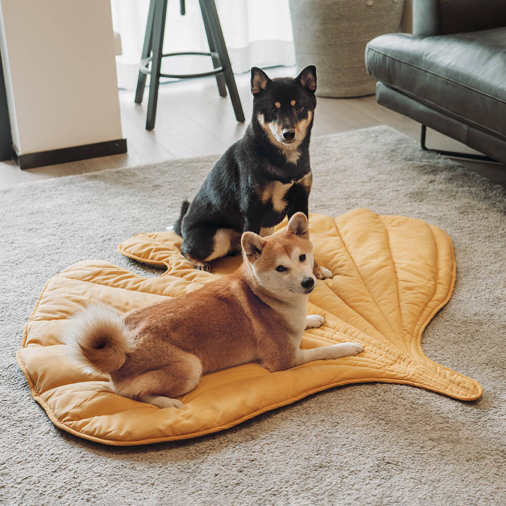 Calming Dog Blanket - Leaf Shape