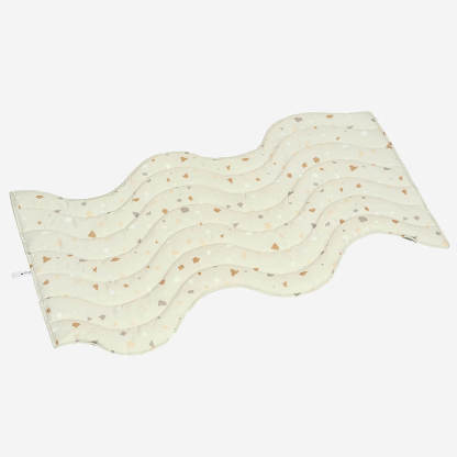 Geometric Elements Terrazzo Patterned Human Mat Dog Blanket