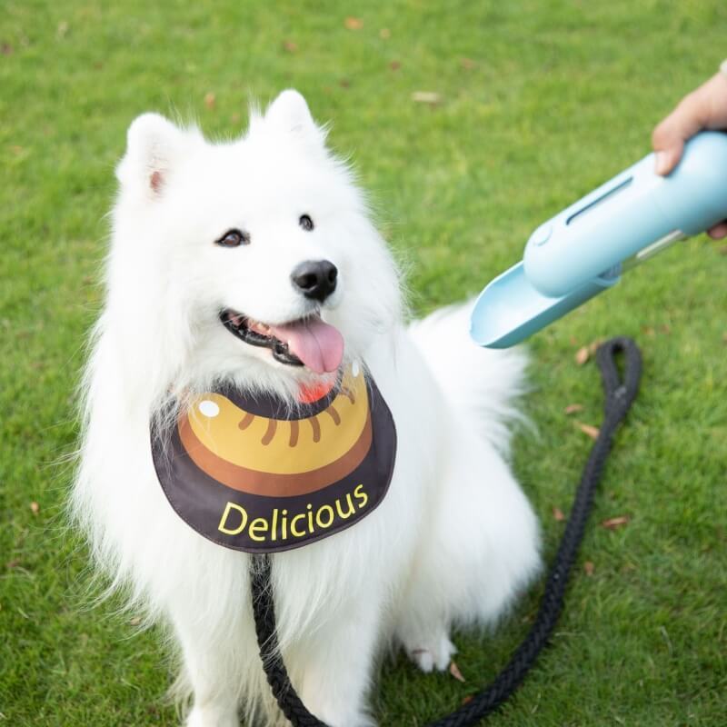 Pet Neckerchief Waterproof Dog Drool Bib-Sausage