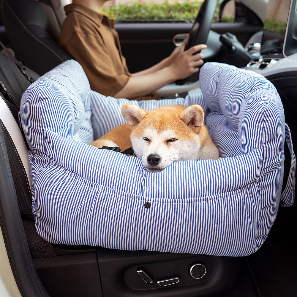 Portable Leisure Outing Pet Booster Dog Car Seat Bed