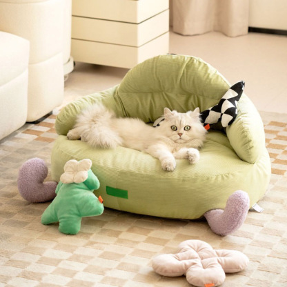 Springtime Soft Pet Sofa