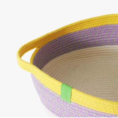 Hand-woven Cat Basket Bed