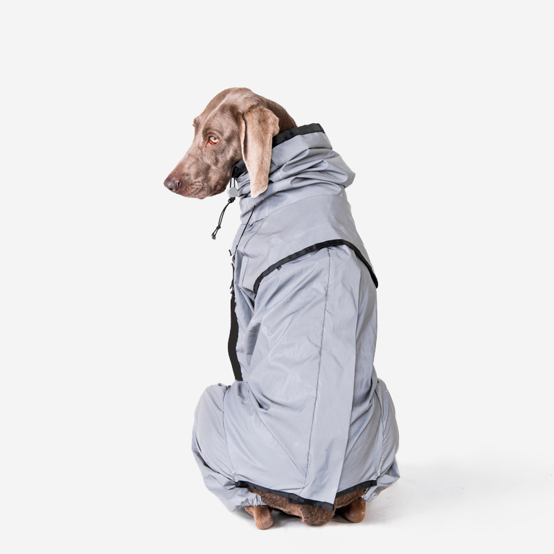 Reflective All-weather Waterproof Dog Rain Coat