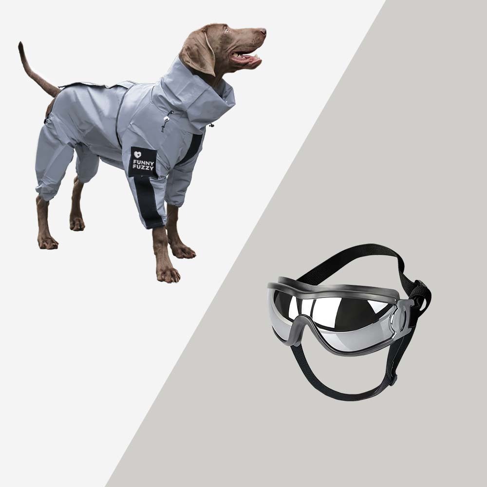 Reflective All-weather Waterproof Dog Rain Coat