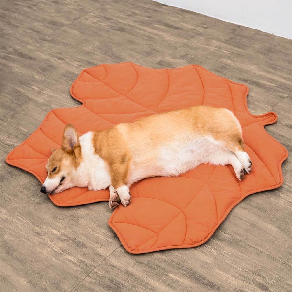 Calming Dog Blanket - Leaf Shape