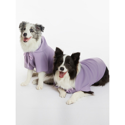 Soft Purple Sun Protection Dog Coats