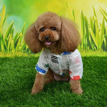 Pet Sun Protection Clothes Dog Hooded Shirt
