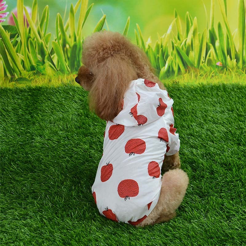 Pet Sun Protection Clothes Dog Hooded Shirt