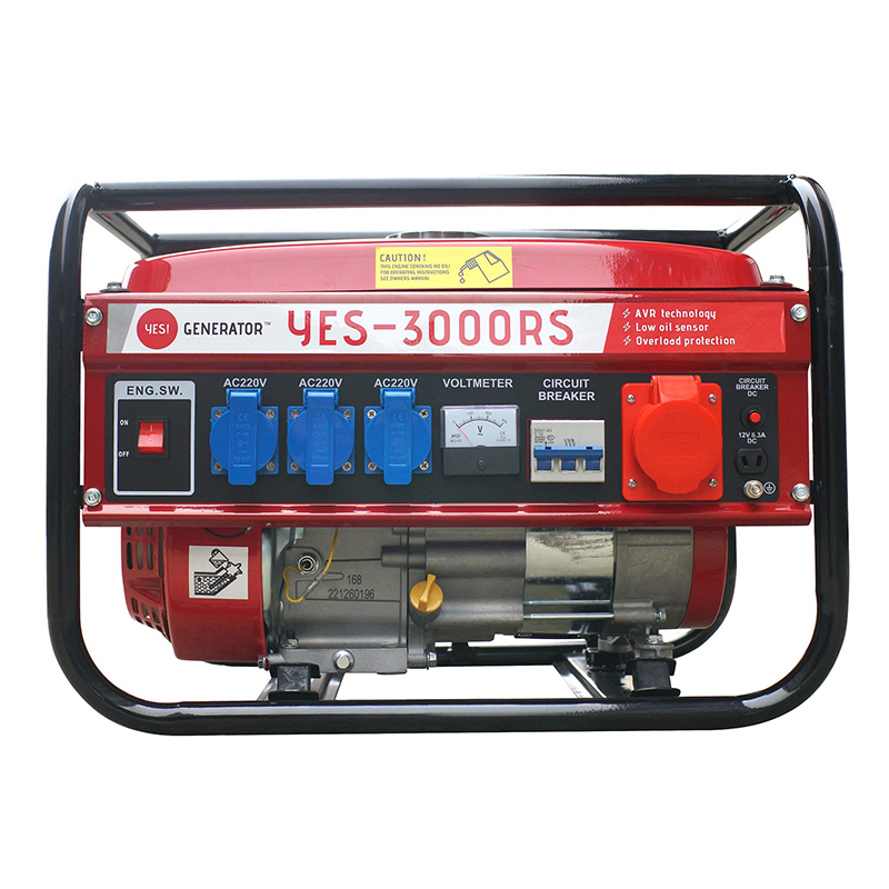 220V Portable Gasoline Generator 2500 Watt--3000RS-YESGENERATOR
