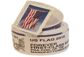 5342-45 - 2019 First-Class Forever Stamps - US Flag - set of 4