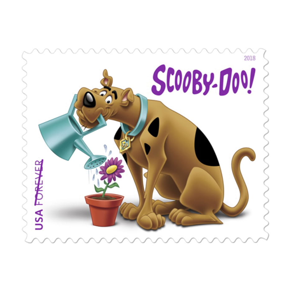 2018 Scooby-Doo Forever First Class Postage Stamps