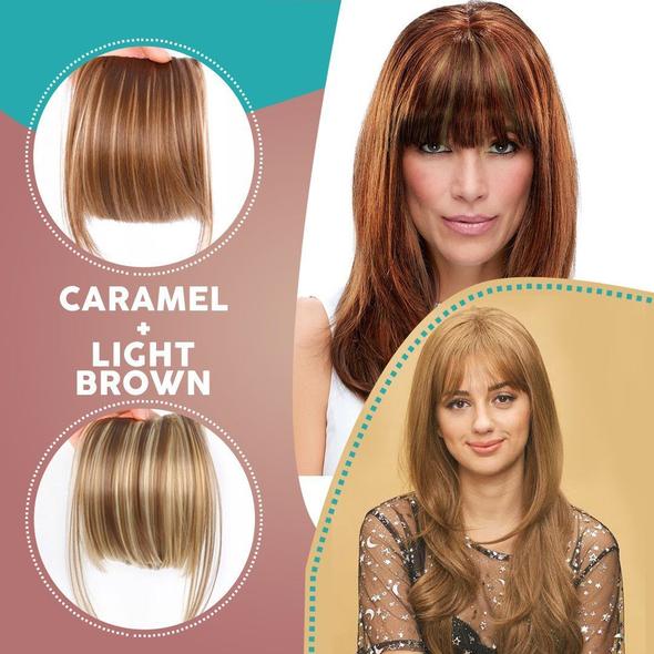 HOT SALE🔥 45% OFF| Seamless 3D Clip-In Bangs Hair Extensions