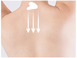 Gua sha facial tool