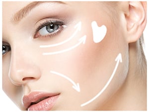 Gua sha facial tool