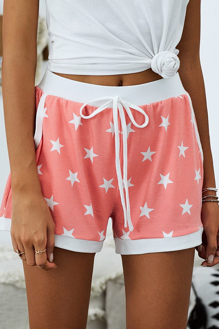 Stars Printed Shorts