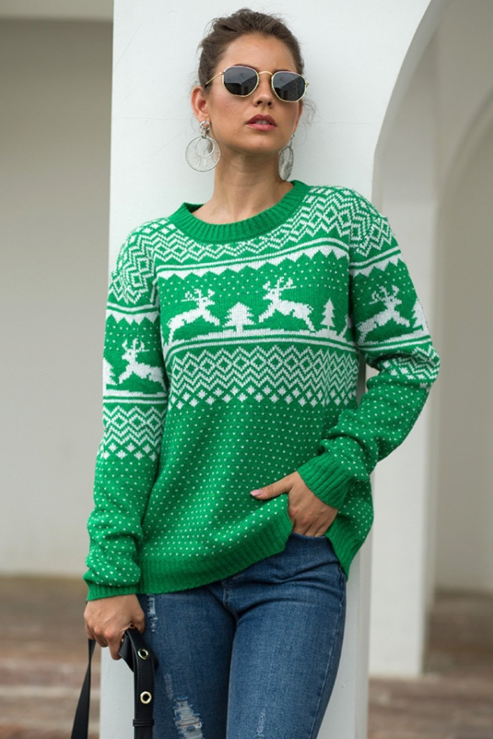 Christmas Snowflake Pullover - Pavacat