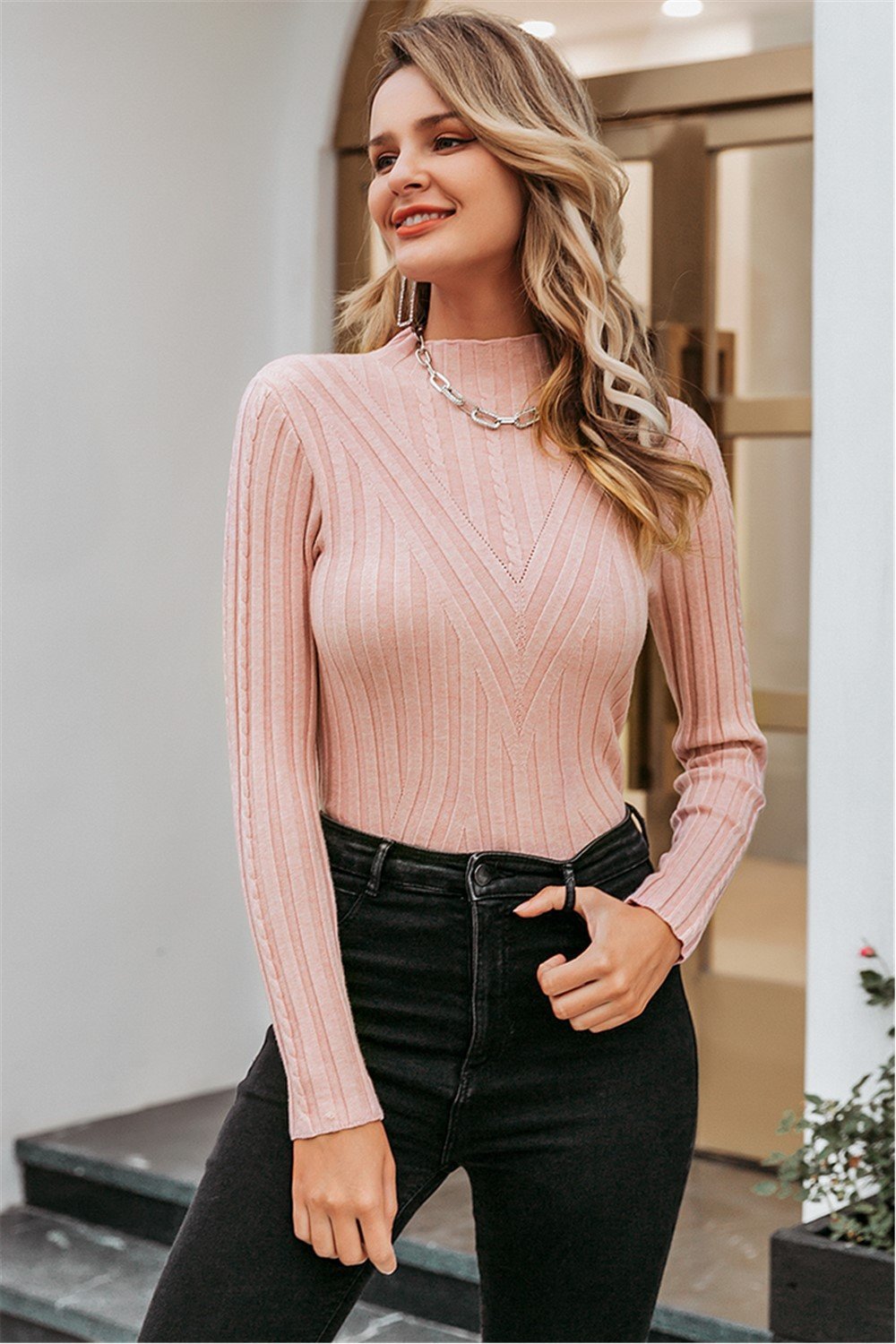 Easy Days Bestmatch Turtleneck Pullover - Pavacat
