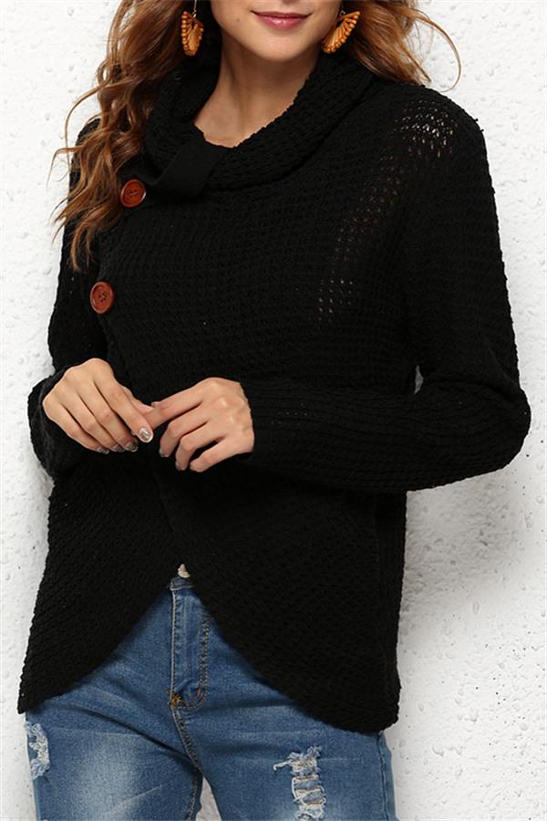 Just For You Sweater Cardigan - Black Cardigans VICI 