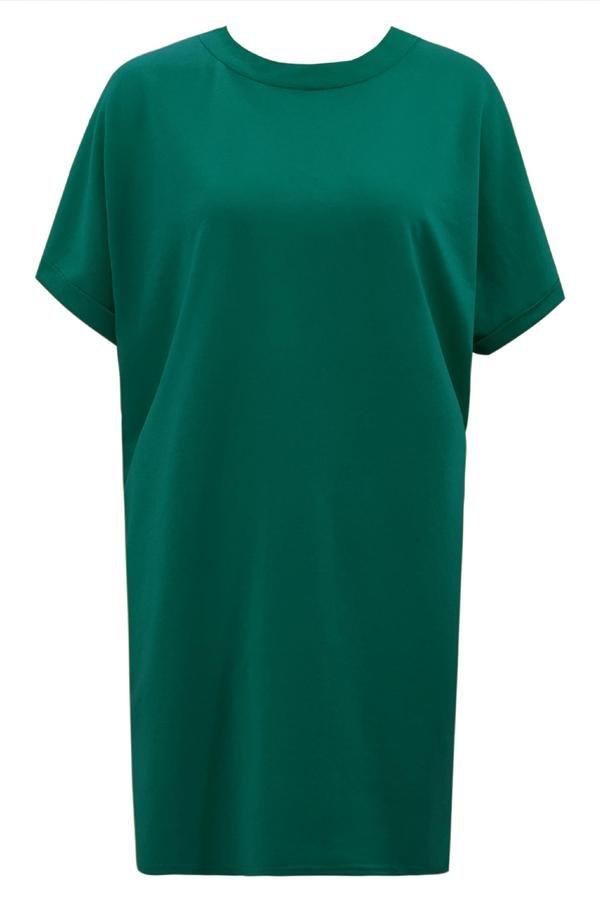 Leisure T-shirt Skirt Dress Dress 5201905080500 green L 