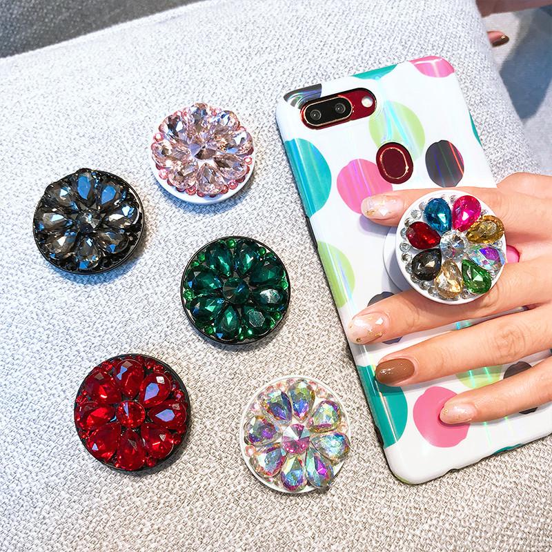 Luxury Artificial Diamond Pop Socket for Phone Accessories Pavacat Multicolor 