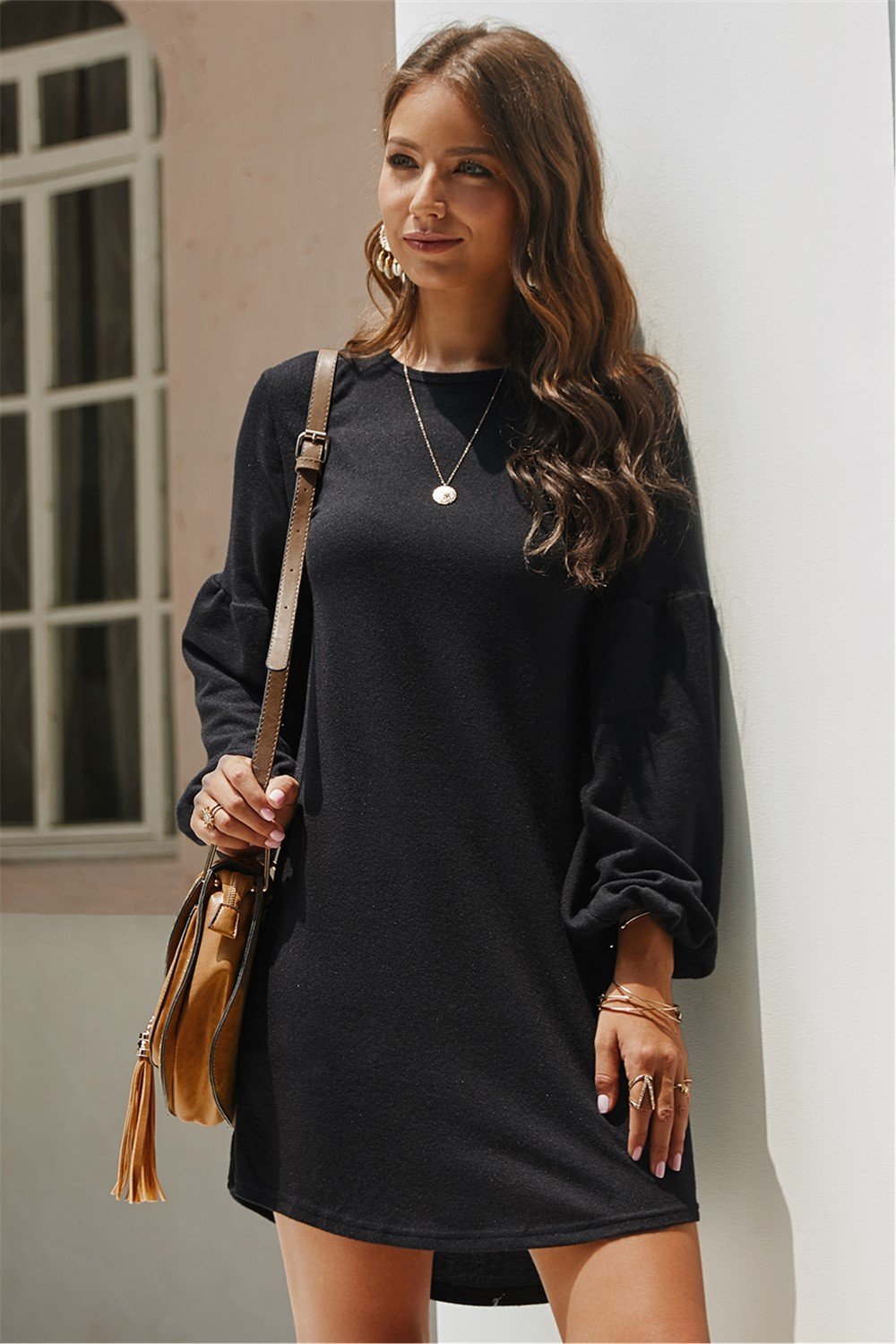 Right On Time Sweater Dress - Pavacat