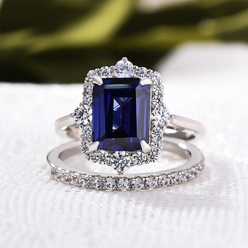 Blue stone diamond 2025 ring price