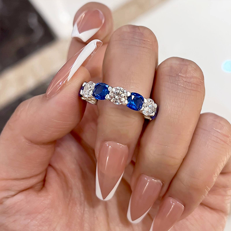 Sapphire Wedding Sets for Women