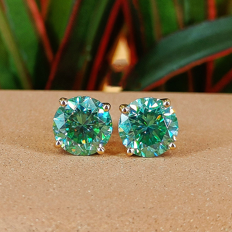 456 Carat Brazilian Paraiba Tourmaline Emeralds Studs For Sale at 1stDibs   brazilian studs paraiba tourmaline stud earrings paraiba tourmaline  earrings