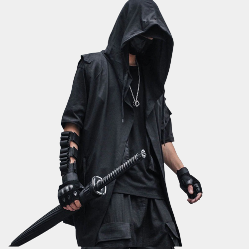 Ninja Techwear Cloak-Bestseler-URBANLAZYMAN